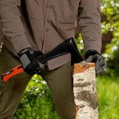 SIEKIERA UNIWERSALNA MAŁA DO DREWNA Z TRZONKIEM WŁÓKNO SZKLANE VERKE