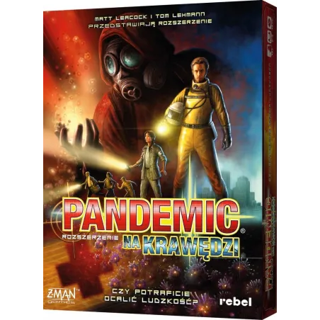 Dodatek Do Gry Planszowej Pandemic Na Krawędzi Rebel 10+