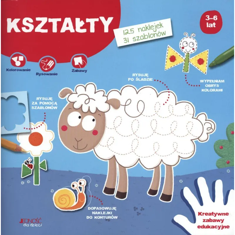 KSZTAŁTY KREATYWNE ZABAWY EDUKACYJNE 3-6 LAT