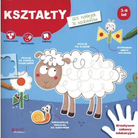 KSZTAŁTY KREATYWNE ZABAWY EDUKACYJNE 3-6 LAT