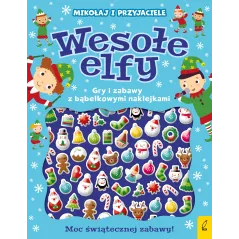 WESOŁE ELFY WYPUKŁE NAKLEJKI - Wilga