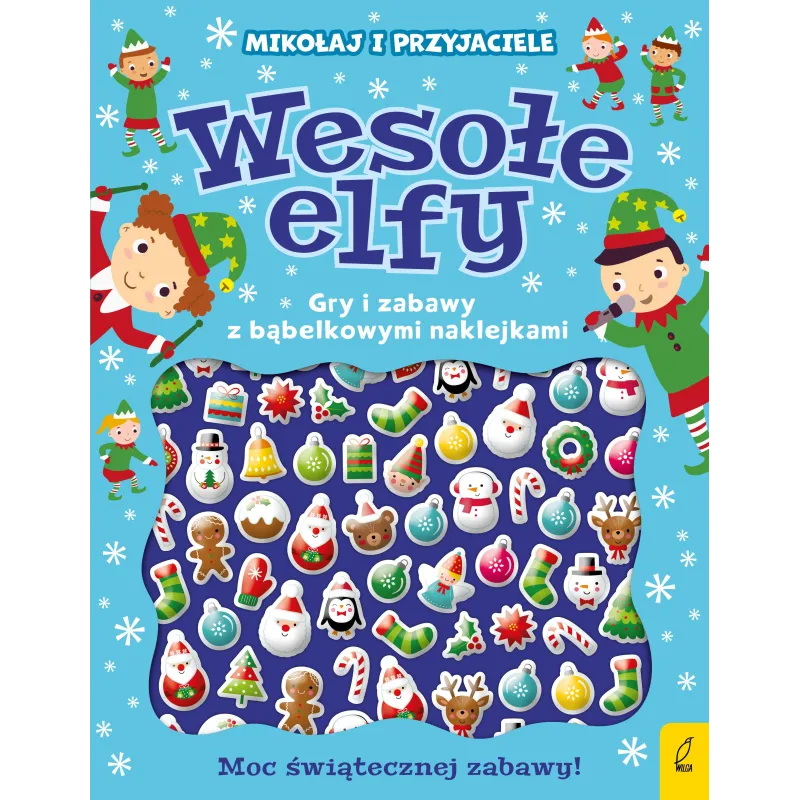 WESOŁE ELFY WYPUKŁE NAKLEJKI - Wilga WESOŁE ELFY WYPUKŁE NAKLEJKI - Wilga