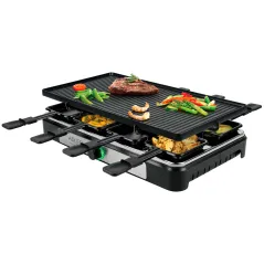 GRILL RACLETTE ADLER AD 6616 ELEKTRYCZNY 1400W 8 PATELENEK