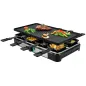 Grill Raclette Adler Ad 6616 Elektryczny 1400W 8 Patelenek