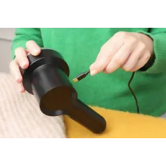 GOLARKA DO SWETRÓW I TKANIN Z WYŚWIETLACZEM GDS9 TORI LCD 6 OSTRZY USB-C