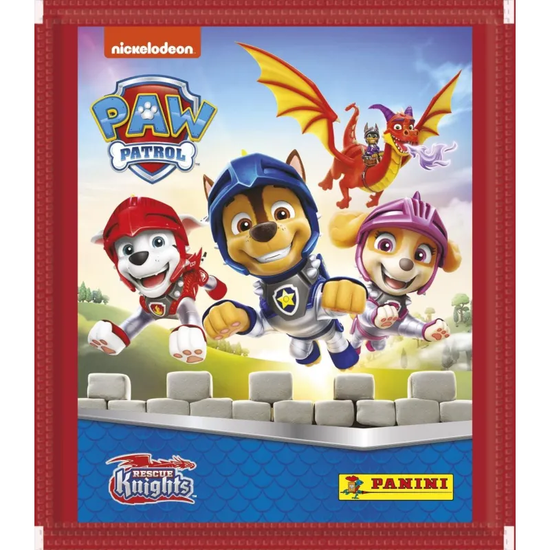 NAKLEJKI PSI PATROL SERIA 8 – SASZETKA 5 SZTUK PANINI