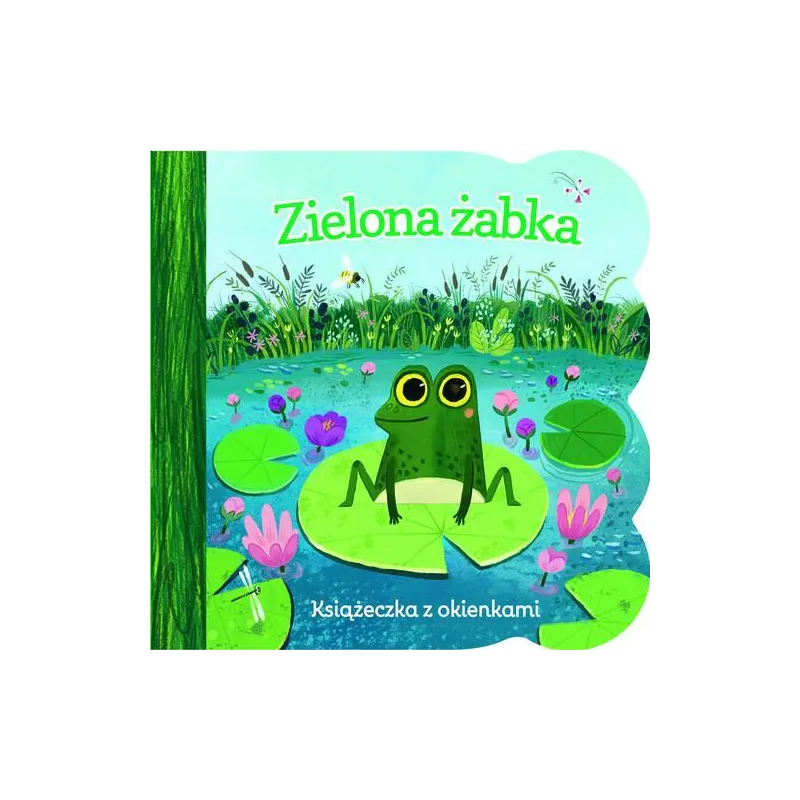 ZIELONA ŻABKA. KSIĄŻECZKA Z OKIENKAMI