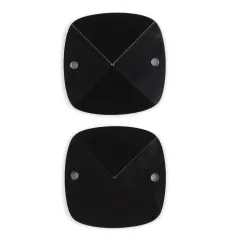 KAMIENIE KWADRATOWE CZARNE 2 SZTUKI 2.4CM - Rico Design GmbG & Co.