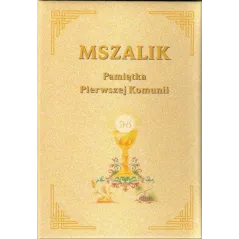 MSZALNIK PAMIĄTKA PIERWSZEJ KOMUNII ŚWIĘTEJ - Święty Wojciech