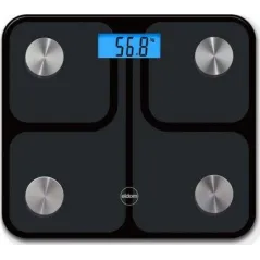 INTELIGENTNA WAGA BLUETOOTH 12 POMIARÓW CZARNA ELDOM TWO600 ELLIE