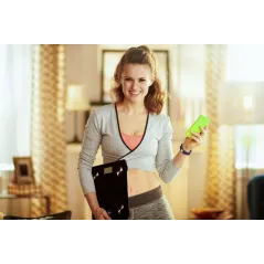 INTELIGENTNA WAGA BLUETOOTH 12 POMIARÓW CZARNA ELDOM TWO600 ELLIE