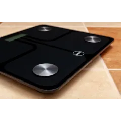 INTELIGENTNA WAGA BLUETOOTH 12 POMIARÓW CZARNA ELDOM TWO600 ELLIE