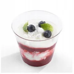 PUCHAREK PLASTIKOWY DO DESERÓW SABERT CLEAR 230 ML PRZEZROCZYSTY