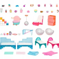 L.o.l. Surprise! O.m.g. Winter Cottage Drewniany Domek Dla Lalek + 45 Akcesoriów