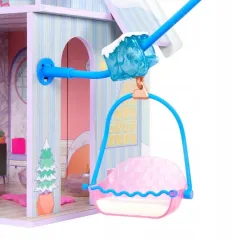 L.O.L. SURPRISE! O.M.G. WINTER COTTAGE DREWNIANY DOMEK DLA LALEK + 45 AKCESORIÓW