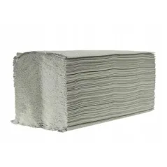 RĘCZNIK PAPIEROWY SKŁADANY ZZ KACZORY SZARE 20 OPAKOWAŃ × 200 SZT.