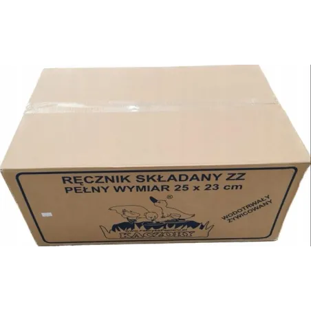 Ręcznik Papierowy Składany Zz Kaczory Szare 20 Opakowań × 200 Szt.