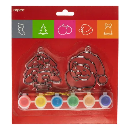 Witrażyk Z Farbkami Zestaw Kreatywny 3+