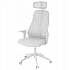 KRZESŁO GAMINGOWE IKEA MATCHSPEL JASNOSZARE REGULOWANE