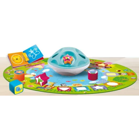 Karotka Baby Park Kształtów I Kolorów Sorter Edukacyjny Dla Dzieci Liscani 12M+