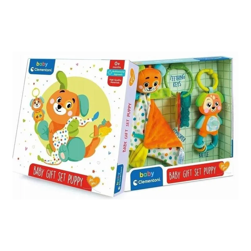 GRZECHOTKA GRYZAK PRZYTULANKA PIESEK CLEMENTONI 0+