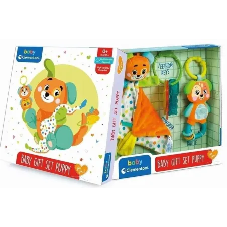 GRZECHOTKA GRYZAK PRZYTULANKA PIESEK CLEMENTONI 0+