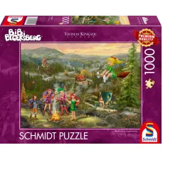 PUZZLE SPOTKANIE MŁODYCH CZAROWNIC 1000 ELEMENTÓW SCHMIDT 10+