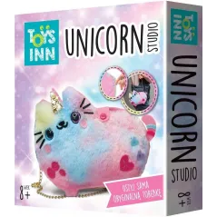 TOREBKA KOT JEDNOROŻEC ZESTAW DO SZYCIA DLA DZIECI KREATYWNY 8+