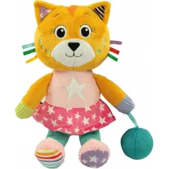 MOJA PRZYJACIÓŁKA KICIA SENSORYCZNA ZABAWKA CLEMENTONI 0+