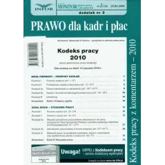 KODEKS PRACY Z KOMENTARZEM 2010 Aleksander Kuźniar - Infor