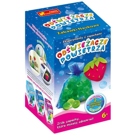 Odświeżacz Powietrza Pachnący Woreczek I Zawieszka Truskawka Grejpfrut Zestaw Kreatywny 6+