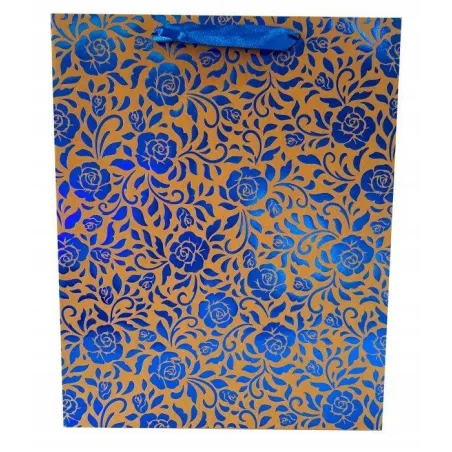 Torebka Ozdobna Prezentowa Róże Metalczne