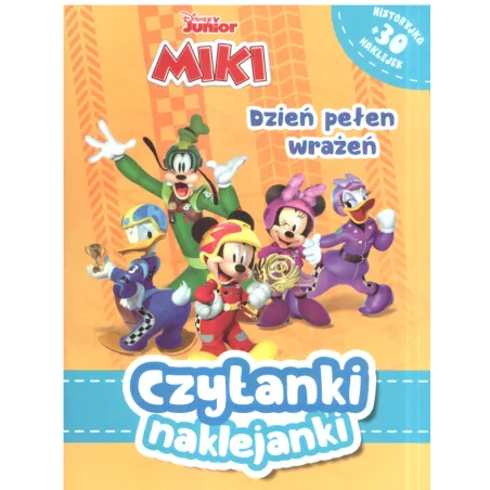 Disney Junior Miki Dzień Pełen Wrażeń Czytanki Naklejanki 3+ Disney Junior Miki Dzień Pełen Wrażeń Czytanki Naklejanki 3+