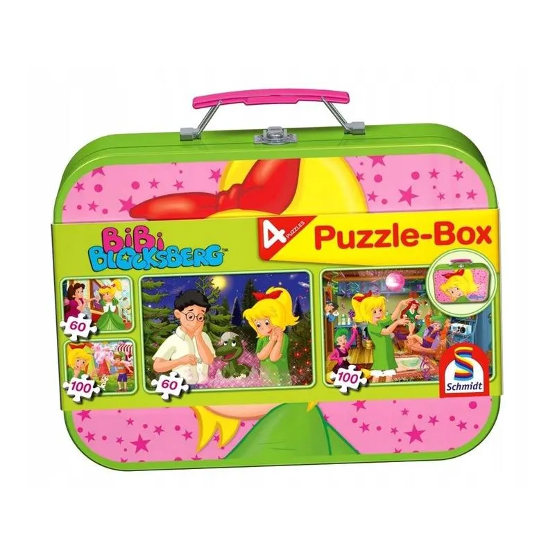 PUZZLE BIBI BLOCKSBERG W WALIZCE 320 ELEMENTÓW SCHMIDT 5+