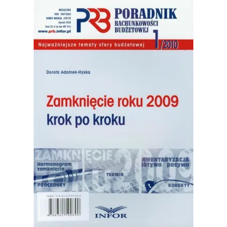 Zamknięcie Roku 2009 Krok Po Kroku Dorota Adamek-Hyska Zamknięcie Roku 2009 Krok Po Kroku Dorota Adamek-Hyska