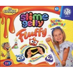 Slime Dr Cosmic Pomarańczowy Zestaw Do Wykonania Masy Żelowej  5+