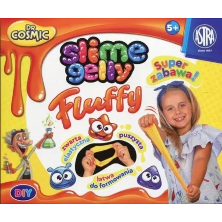 Slime Dr Cosmic Pomarańczowy Zestaw Do Wykonania Masy Żelowej  5+