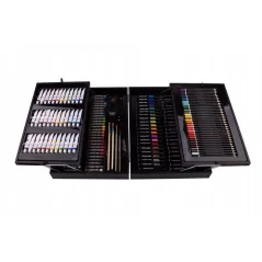 Zestaw Artystyczny 174 Elementy W Drewnianej Walizce Beniamin 3+