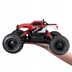 SAMOCHÓD ZDALNIE STEROWANY TERENOWY ROCK CRAWLER MAISTO CZERWONY RC MAISTO 8+
