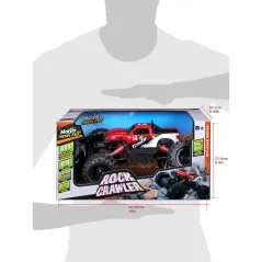 SAMOCHÓD ZDALNIE STEROWANY TERENOWY ROCK CRAWLER MAISTO CZERWONY RC MAISTO 8+