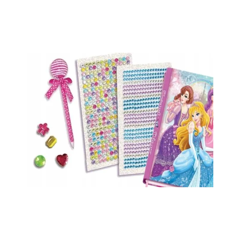 PAMIĘTNIK Z AKCESORIAMI ZESTAW KREATYWNY DO DEKOROWANIA 6+