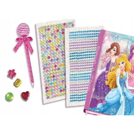 PAMIĘTNIK Z AKCESORIAMI ZESTAW KREATYWNY DO DEKOROWANIA 6+