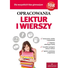 OPRACOWANIA LEKTUR I WIERSZY DLA WSZYSTKICH KLAS GIMNAZJUM 2015 Rudnicka, Ewa