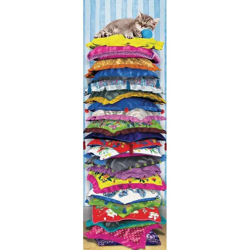 PUZZLE PIONOWE KOCIA KSIĘŻNICZKA NA GROCHU 1000 ELEMENTÓW 8+