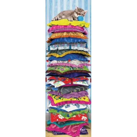 PUZZLE PIONOWE KOCIA KSIĘŻNICZKA NA GROCHU 1000 ELEMENTÓW 8+