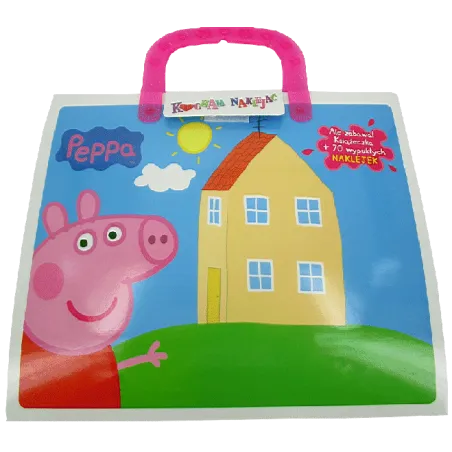 ŚWINKA PEPPA. KOCHAM NAKLEJAĆ - Media Service Zawada