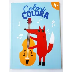 COLORI COLORA. KOLOROWANKA LISEK 4+ - Yoyo Books