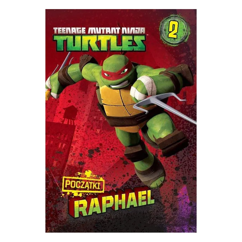 WOJOWNICZE ŻÓŁWIE NINJA 2 POCZĄTKI RAPHAEL 7+ - Ameet