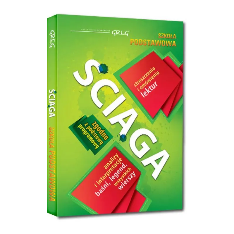 STRESZCZENIE I OMÓWIENIE LEKTUR. ŚCIĄGA  SZKOŁA PODSTAWOWA
