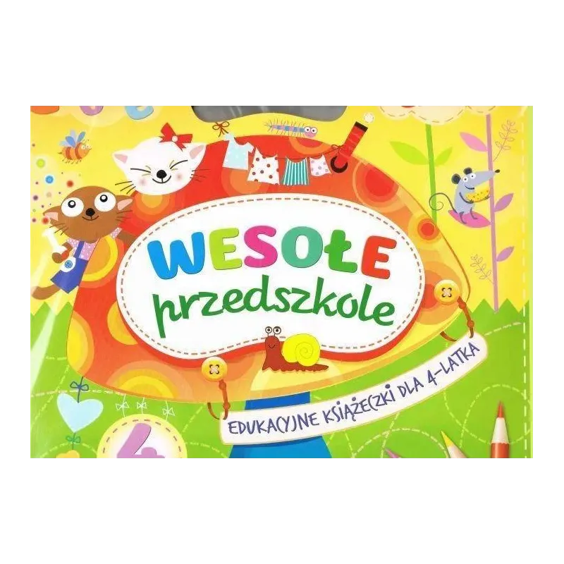 Wesołe przedszkole. Edukacyjne książeczki dla 4latka Wesołe przedszkole. Edukacyjne książeczki dla 4latka